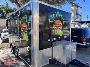 2022 8' x 12' Kitchen Food Concession Trailer with Fire Suppression System