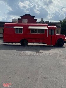 International Bustaurant Diesel Food Truck with Commercial Kitchen