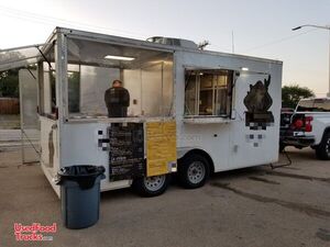 Ready to Go 2021 - 8.5' x 16' Food Concession Trailer Mobile Food Vending Unit.