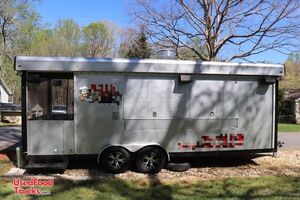 2022 8' x 22' Kitchen Food Concession Trailer with Back Porch