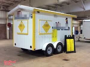 2016 - 7' x 12' Snowball Concession Trailer / Mobile Shaved Ice Business.