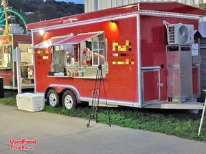 2021 - 8' x 16' Food Concession Trailer with Pro-Fire System