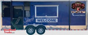 2017 24' Barbecue Food Trailer with Screened | Concession Trailer