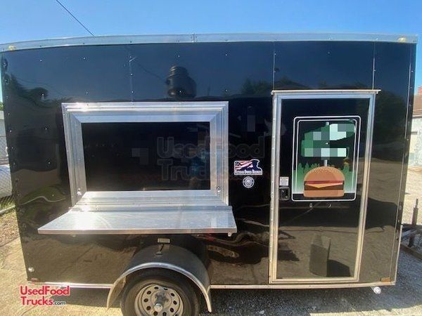 2019 - 6' x 12' Quality Cargo Very Versatile Mobile Kitchen Food Concession Trailer