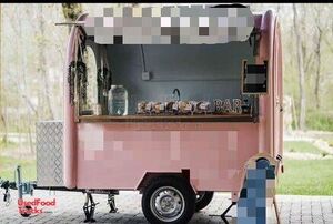 2019 5' x 7' Cute Beverage Vending Trailer Mobile Vending Trailer.