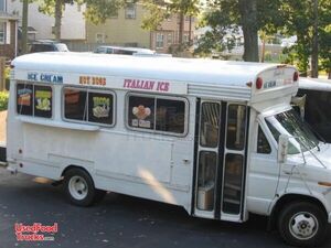 Diesel Concession Ice Cream / Hot Dog Truck with Music Box