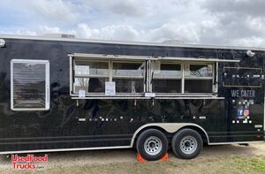 Permitted 2017 8.5' x 20' Basic Vending Trailer / Mobile Concession Unit.