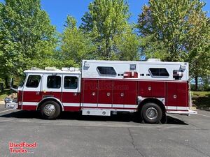 34' E-ONE Firetruck Turned Food Truck | Mobile Food Unit