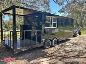 2024 8' x 20' Pizza Concession Trailer with Fire Suppression System & Porch