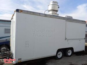 Spacious - 8' x 18' Mobile Kitchen Unit/ Used Food Concession Trailer