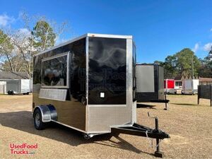 NEW Ready to Outfit 2023 - 7' x 12' Empty Food Concession Trailer
