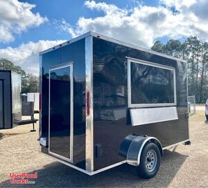 NEW Ready to Outfit 2023 - 7' x 12' Empty Food Concession Trailer.