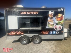 2016 8.5' x 14' Cargo Craft Kitchen Food Concession Trailer with Fire Suppression