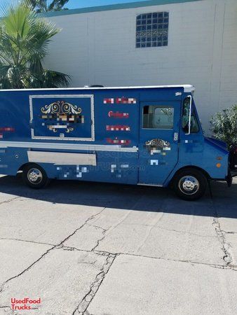 GMC Grumman Olson P30 Barbecue Food Truck / Commercial Mobile Kitchen