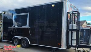 2019 8.5' x 18' Freedom Kitchen Food Concession Trailer with Pro-Fire Suppression