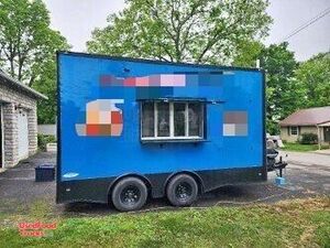 2024 8.5' x 16' Kitchen Food Concession Trailer with Pro-Fire System