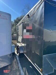 2024 - 7' x 16' Kitchen Food Concession Trailer with Pro Fire System