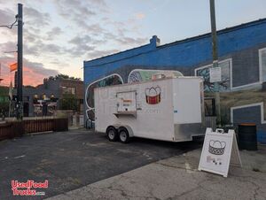 2022 7' x 16' Kitchen Food Concession Trailer with Pro Fire System