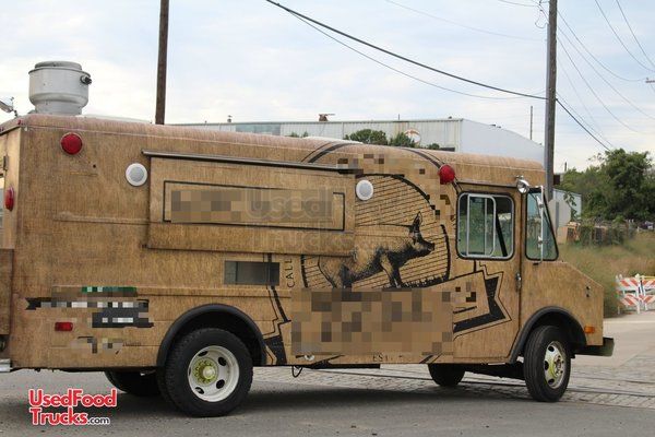 Chevrolet P30 Step Van Kitchen Food Truck with Commercial-Grade Equipment.