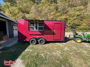 NEW - 2026 7' x 16' Quality Cargo Hot Dog Food Concession Trailer