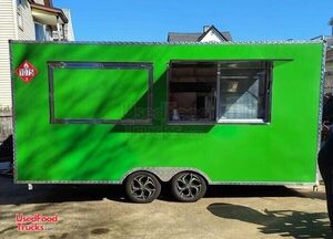 Lightly Used 2020 8' x 16' Street Food Kitchen Concession Trailer.