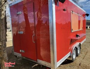 2021 8' x 18' Kitchen Food Trailer with Fire Suppression System | Concession Trailer