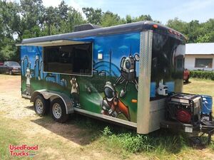 8.5' x 16' Cargo Craft Shaved Ice Concession Trailer- Turnkey