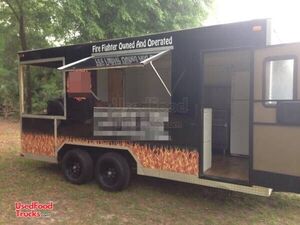 BBQ Concession Trailer with Porch.
