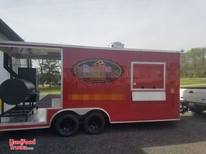 2016 - 8.5' x 26' BBQ Concession Trailer with Porch