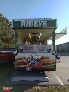Carnival Style - Interstate 6' x 16' Food Concession Trailer - Mobile Street Vending Unit