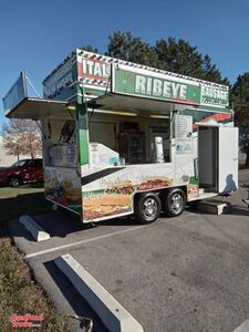 Carnival Style - Interstate 6' x 16' Food Concession Trailer - Mobile Street Vending Unit.