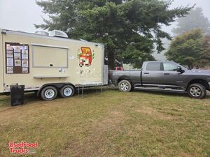 2022 8' x 16' Kitchen Food Concession Trailer with HCD Insignia + Pro Fire System
