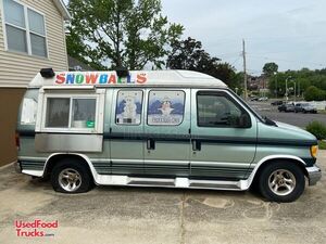 Ford E150 Shaved Ice Truck / Used Snowball Truck with a New Battery.