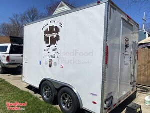 Like New 2021 - 8.5' x 12' Freedom Mobile Espresso and Beverage Trailer.