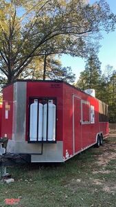 Crawfish Cooking Trailer with 16   Cooling Trailer for Seafood Storage