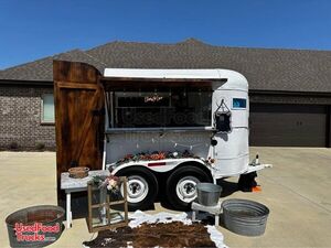 Charming - Horse Trailer Concession Conversion Beverage Trailer