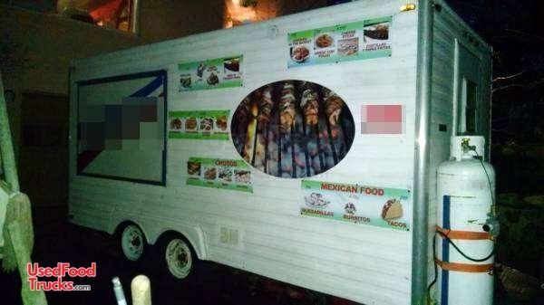 Ready to Operate 18' Food Concession Trailer / Used Mobile Kitchen Unit.