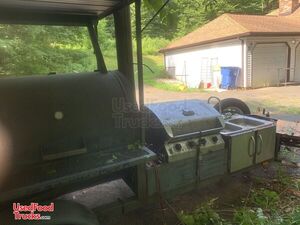 6' x 21' Commercial BBQ Smoker & Grill Food Trailer
