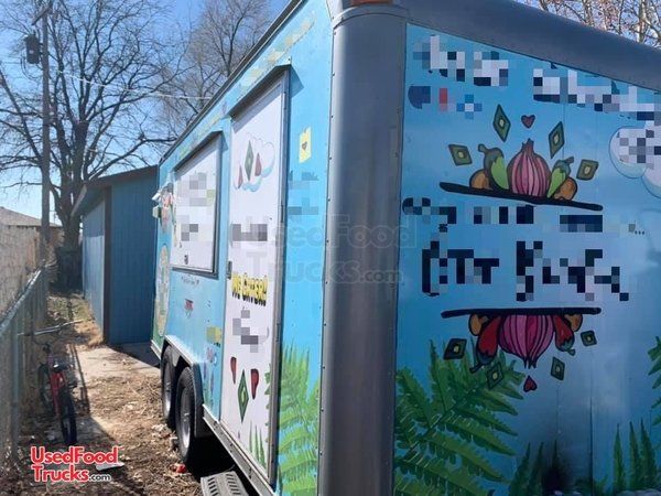 Slightly Used 2019 16' Kitchen Food Trailer/Equipped Mobile Kitchen