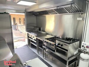 2021 - 8.5   x 16   Kitchen Food Concession Trailer with Pro Fire Suppression System
