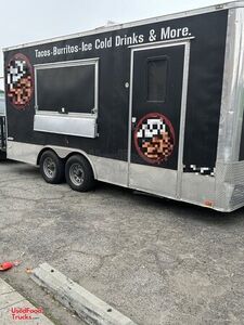 Turnkey - 2016 8.5' x 18' Kitchen Food Concession Trailer with Pro-Fire Suppression