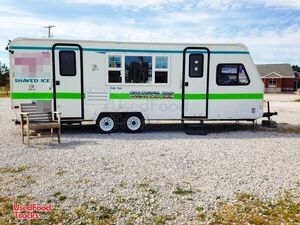 25' x 89' Shaved Ice Concession Trailer