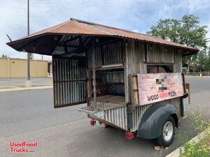 Used 2016 One of Kind Rustic Mobile Brick Oven Pizza Concession Trailer.