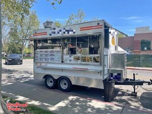 Like-New 2022 - 8.5' x 12' Mobile Food Concession Trailer.