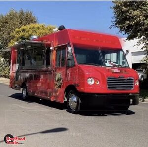 Turnkey State-of-the-Art 2014 Freightliner MT45 Step Van Barbecue Food Truck.