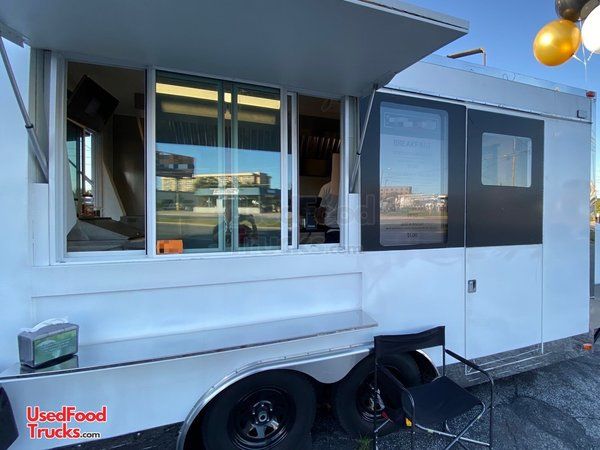 Lightly Used 2019 - 16' Fully-Loaded Mobile Kitchen Food Concession Trailer