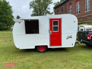 Vintage - 1964 Shasta Empty Concession Trailer with Nicely Built Interior.
