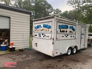 2003 Pace American 8' x 21' Mobile Food Concession Trailer.