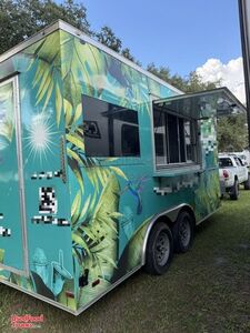 2021 8' x 16' Coffee/Shaved Ice Trailer Mobile Vending Unit for