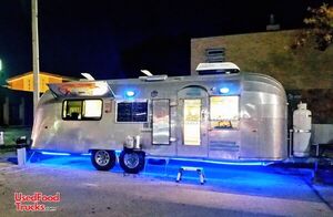 7.4' x 23' 1956 Vintage Airstream Food Concession Trailer.